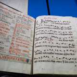Tra i pezzi pi� particolari c�� un antifonario corale del XV-XVI secolo...